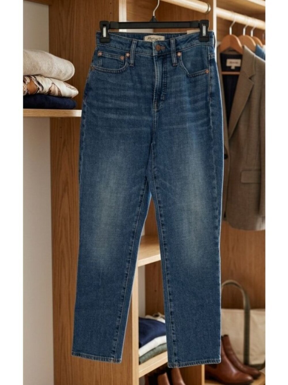 NWT Women's - Madewell The Curvy Perfect Vintage Crop Jeans, Size 23
